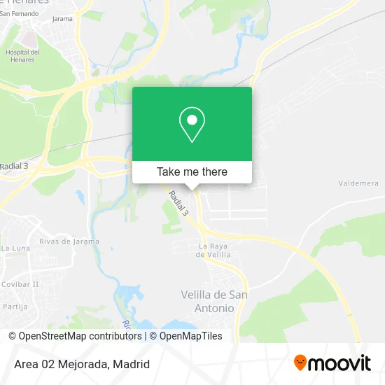 Area 02 Mejorada map