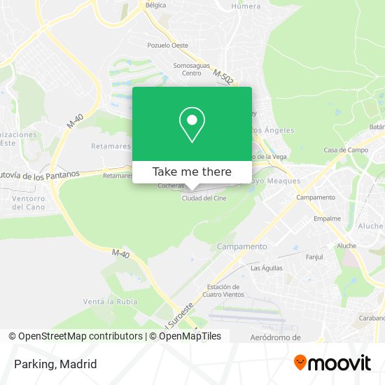 Parking map