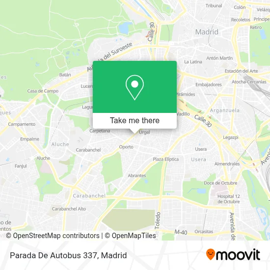 Parada De Autobus 337 map