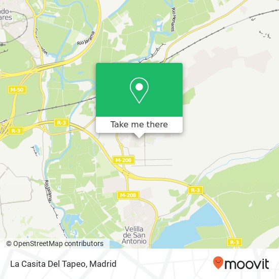 mapa La Casita Del Tapeo