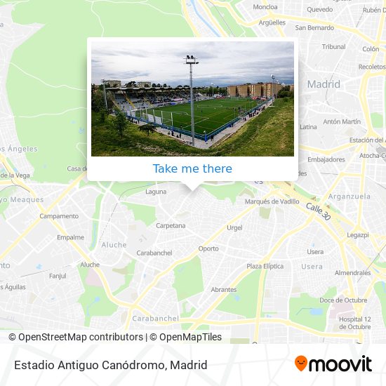 Estadio Antiguo Canódromo map