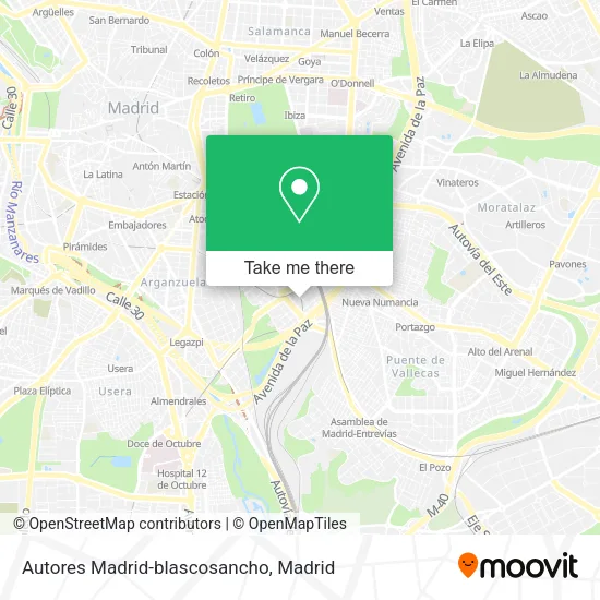 Autores Madrid-blascosancho map