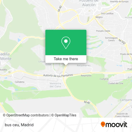 bus ceu map