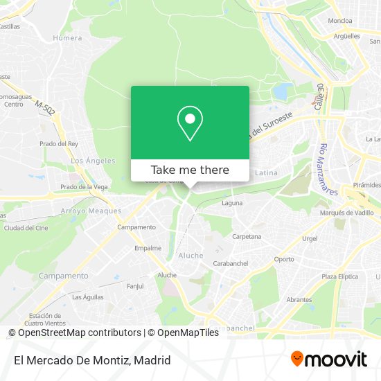 El Mercado De Montiz map