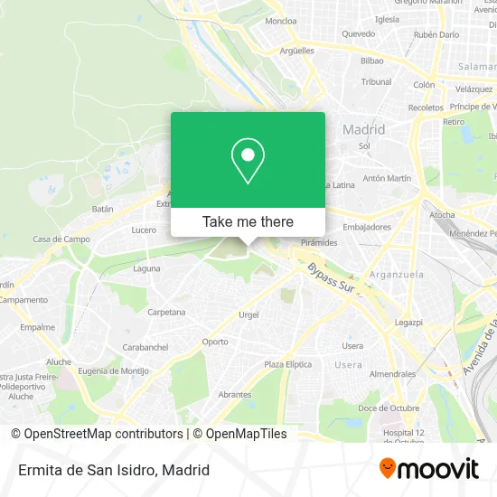 Ermita de San Isidro map