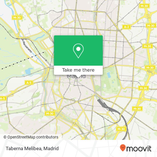 Taberna Melibea map