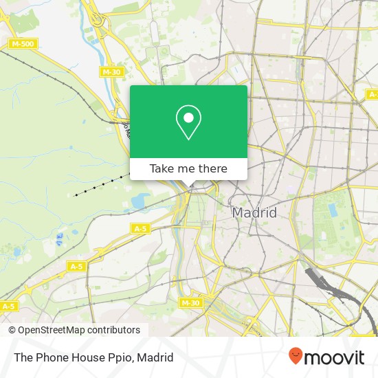 The Phone House Ppio map