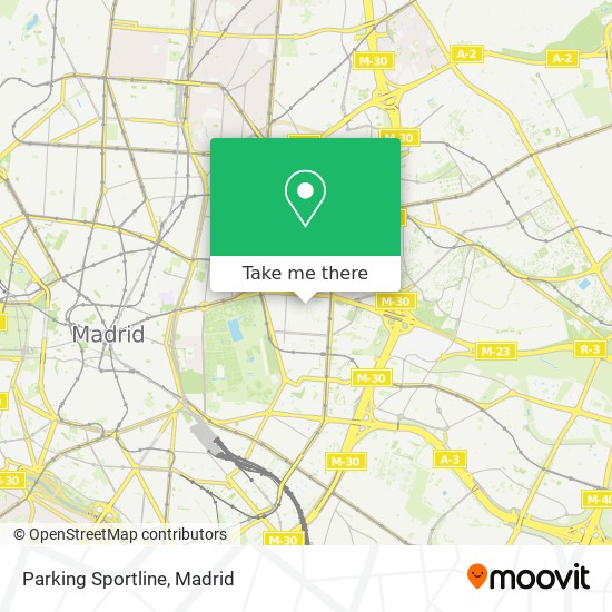 mapa Parking Sportline