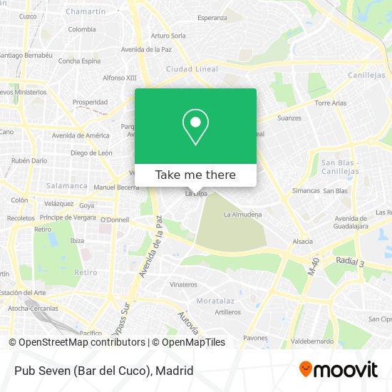 Pub Seven (Bar del Cuco) map