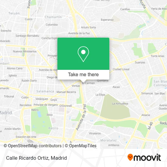 Calle Ricardo Ortiz map