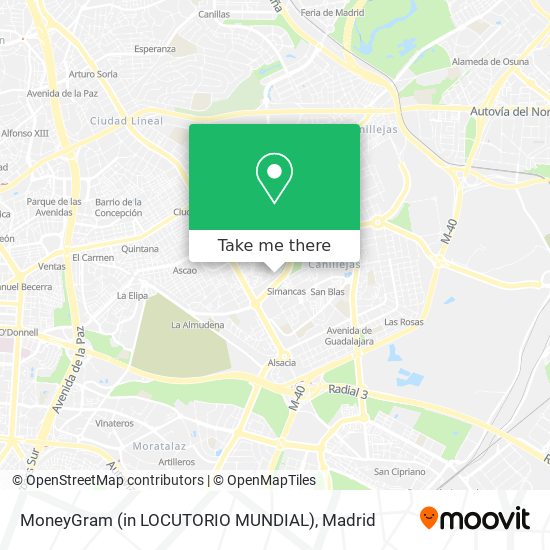 MoneyGram (in LOCUTORIO MUNDIAL) map