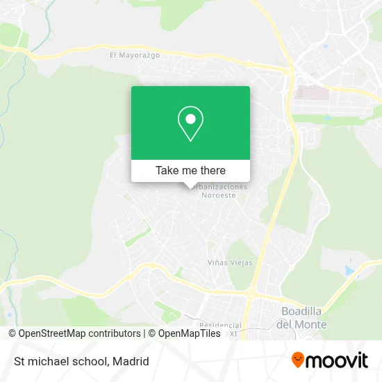 St michael school map