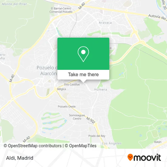 Aldi map
