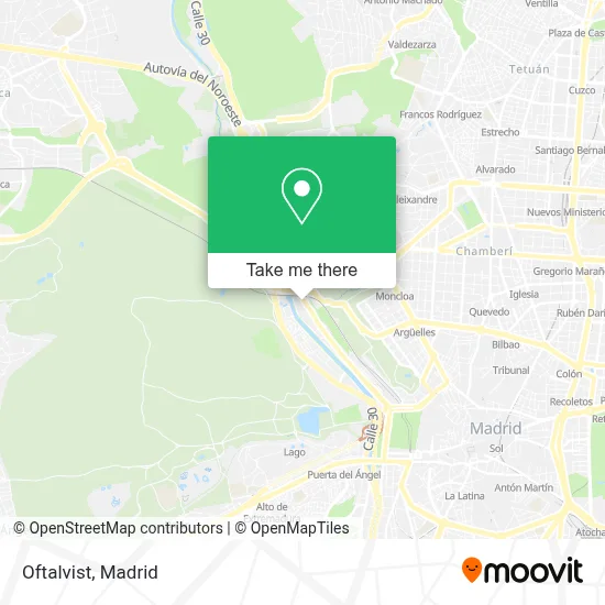 Oftalvist map