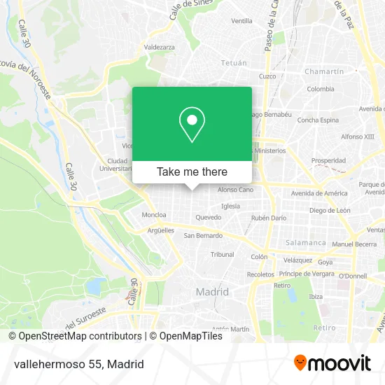 vallehermoso 55 map