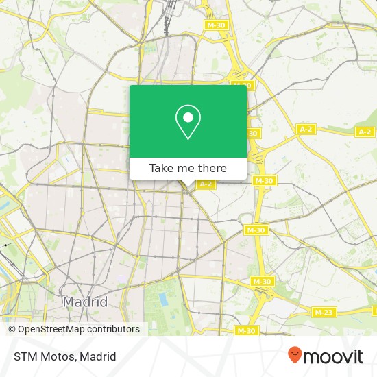 STM Motos map