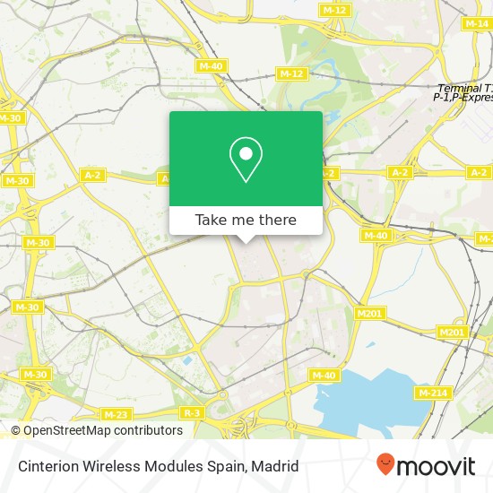 Cinterion Wireless Modules Spain map