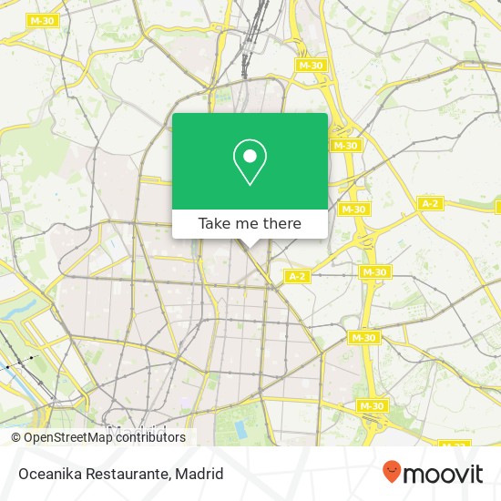 Oceanika Restaurante map