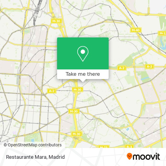 Restaurante Mara map