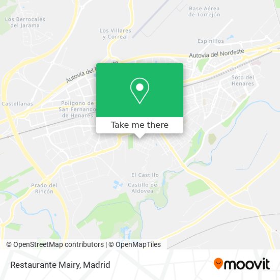 Restaurante Mairy map