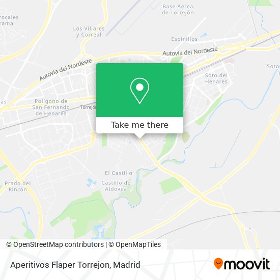 Aperitivos Flaper Torrejon map