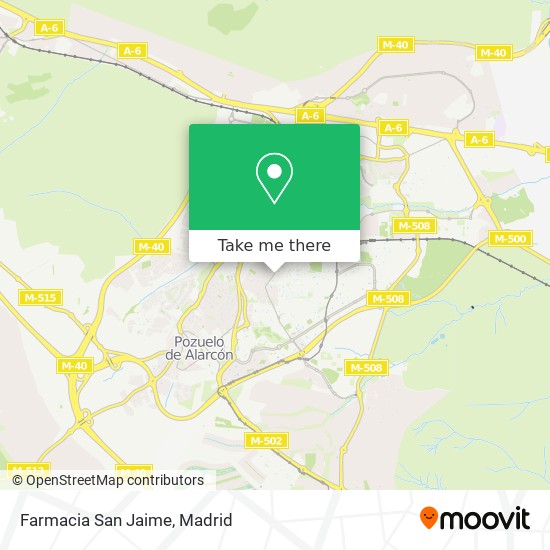 Farmacia San Jaime map