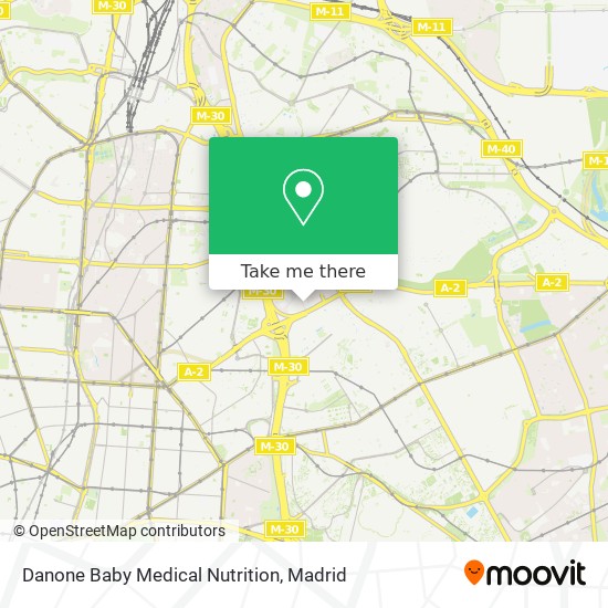 Danone Baby Medical Nutrition map