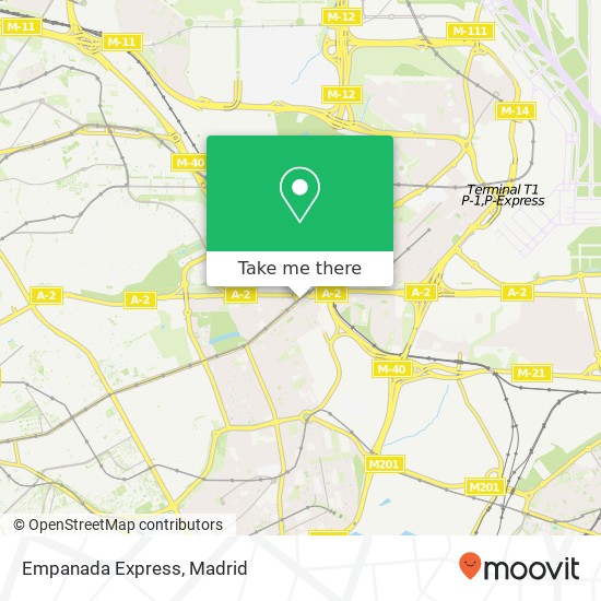 Empanada Express map