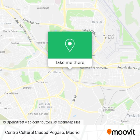 Centro Cultural Ciudad Pegaso map