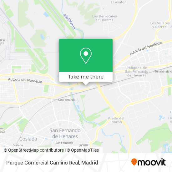 Parque Comercial Camino Real map