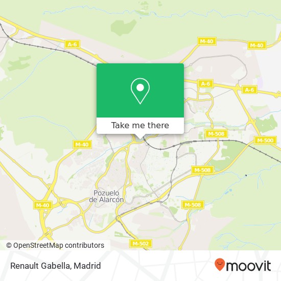 Renault Gabella map