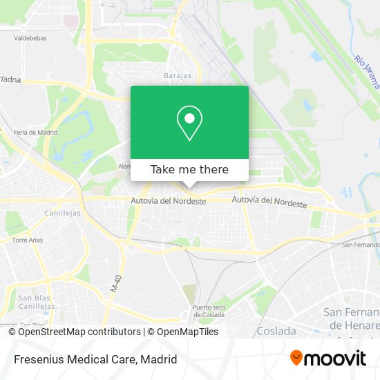 Fresenius Medical Care map