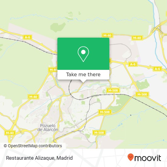 mapa Restaurante Alizaque