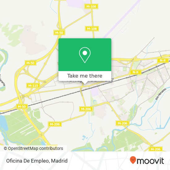 Oficina De Empleo map