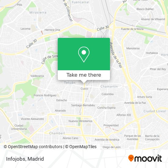 Infojobs map