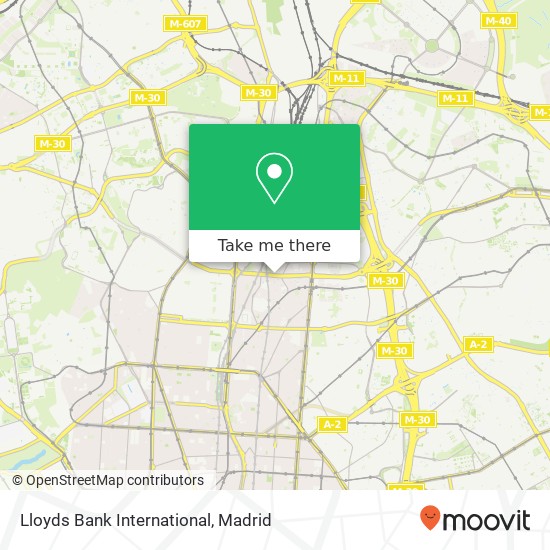 Lloyds Bank International map