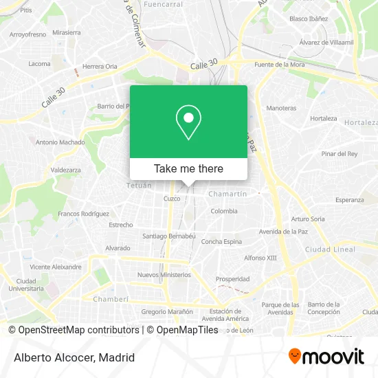 Alberto Alcocer map