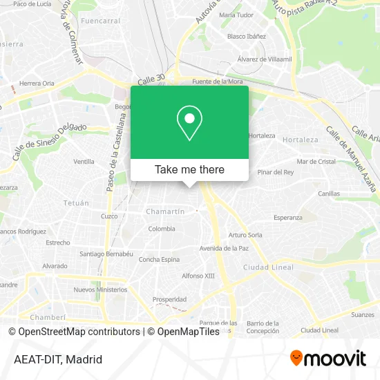 AEAT-DIT map