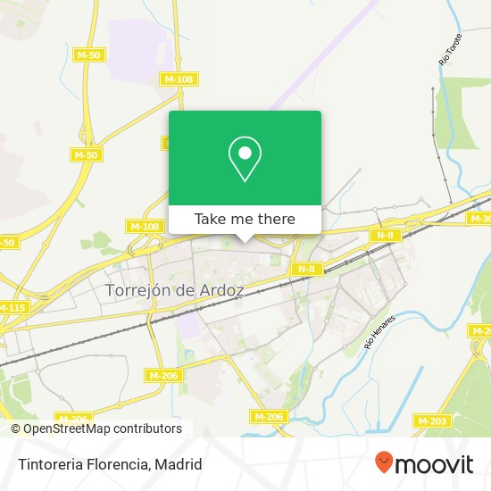 Tintoreria Florencia map