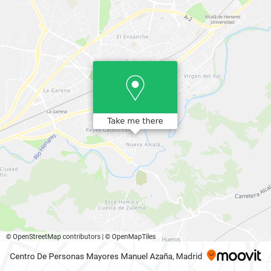 Centro De Personas Mayores Manuel Azaña map