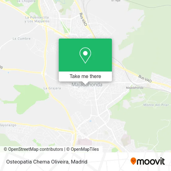 Osteopatia Chema Oliveira map