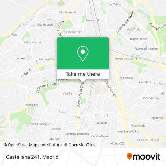 mapa Castellana 241