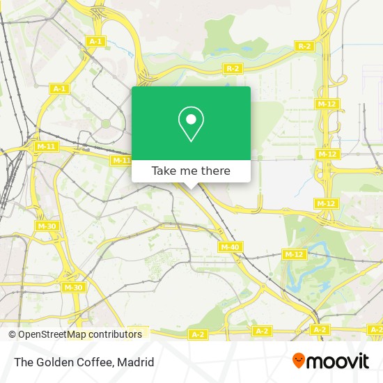 The Golden Coffee map