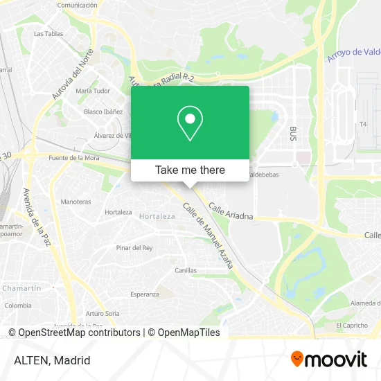 ALTEN map