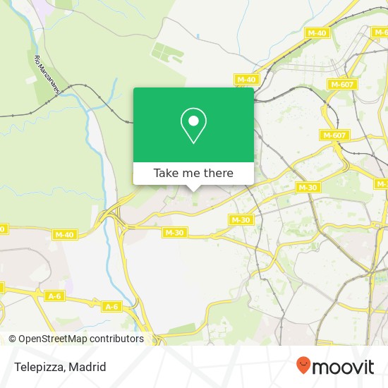 Telepizza map