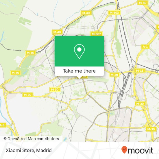 Xiaomi Store map