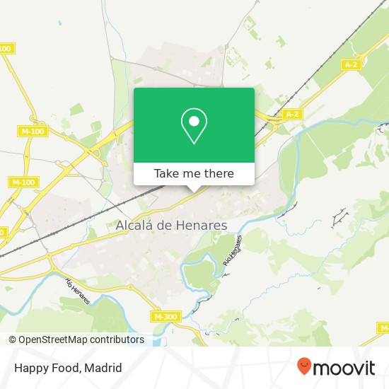 Happy Food map