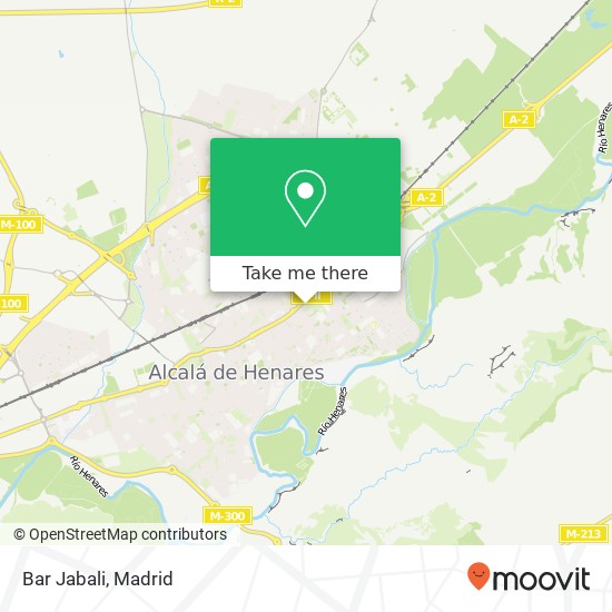 Bar Jabali map