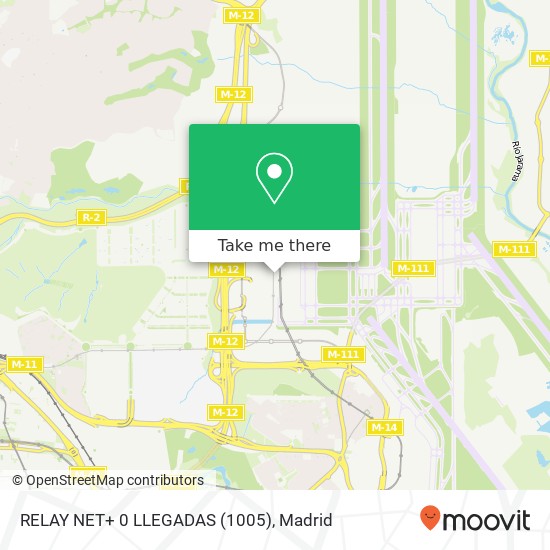 RELAY NET+ 0 LLEGADAS (1005) map