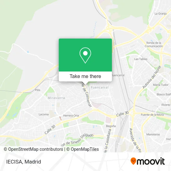 mapa IECISA